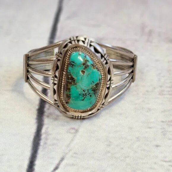 Mens Turquoise Bracelet